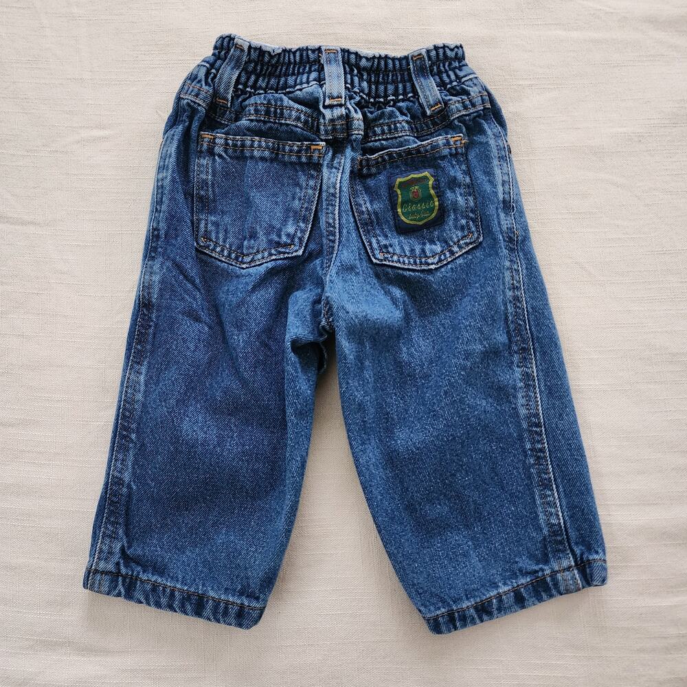 Vintage Gap Elastic Waist Jeans 6-12 months